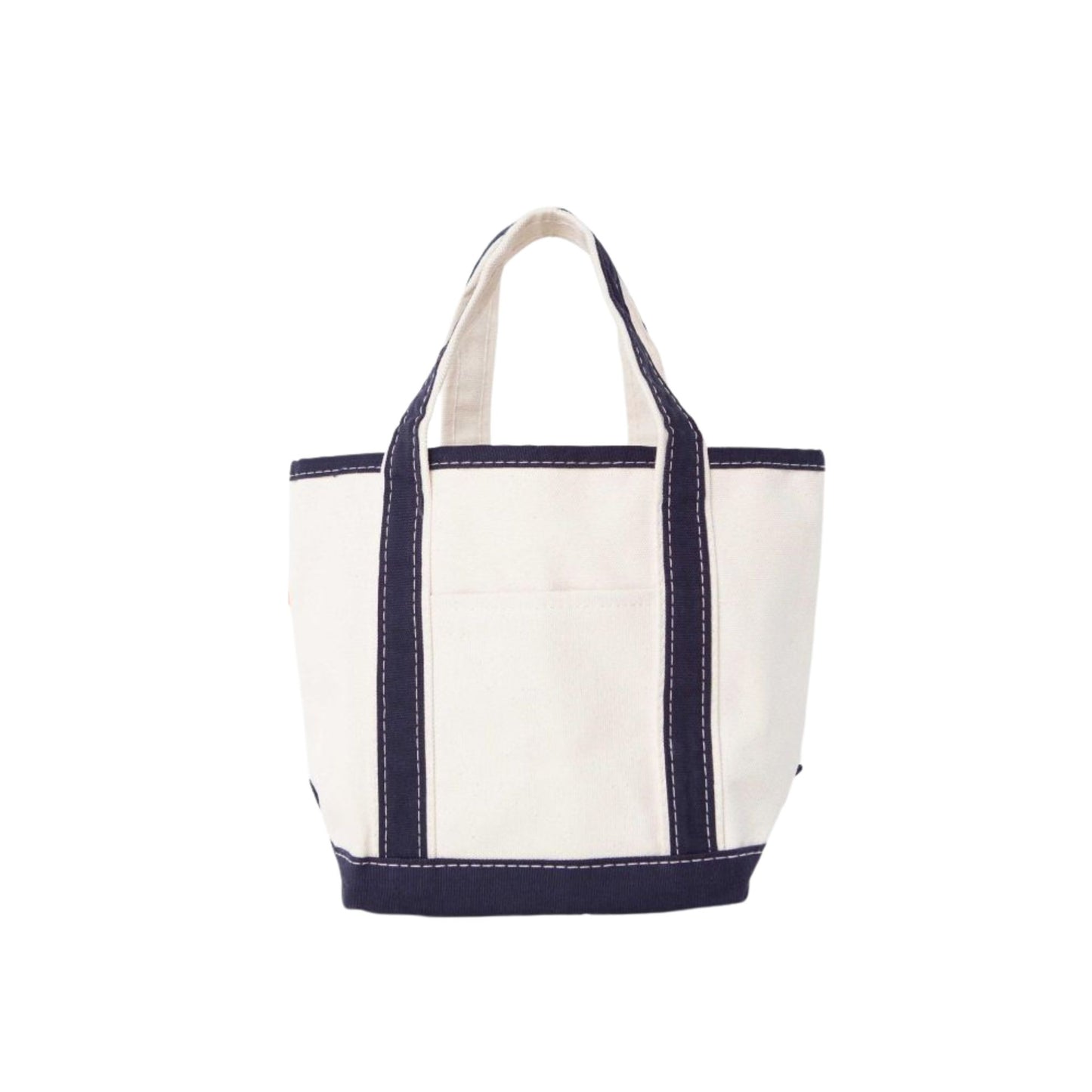 Personalized Mini Canvas Tote Bag with Bow Embroidery