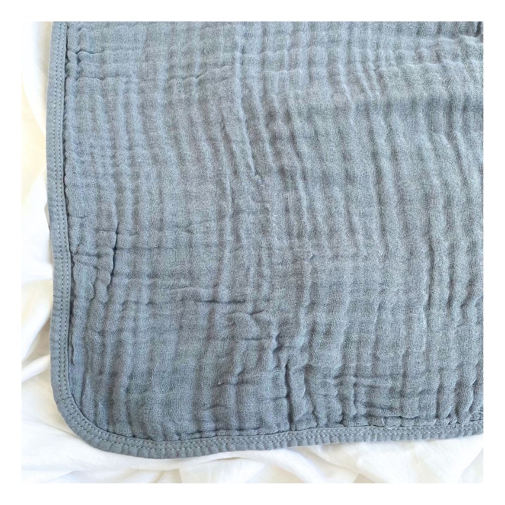 Personalized Muslin Baby Blanket
