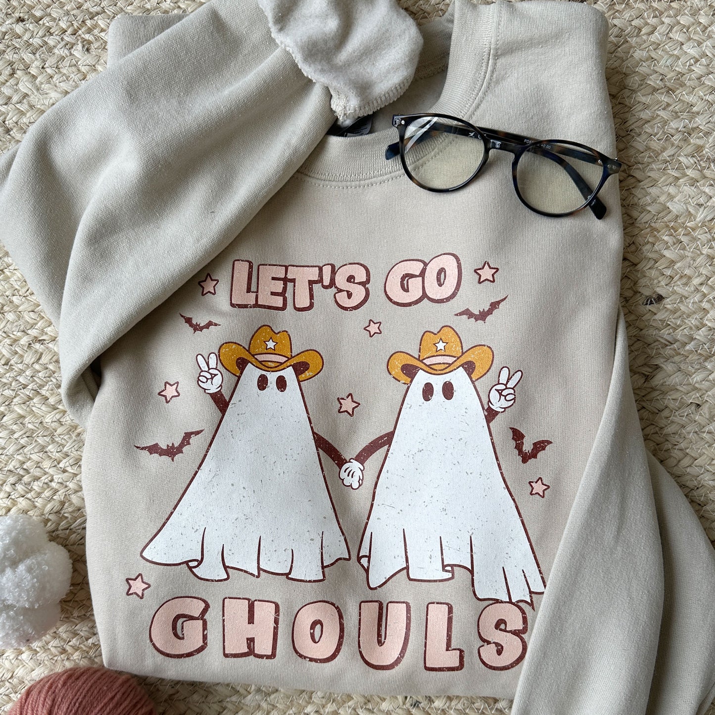 Let's Go Ghouls Gemma Crewneck Sweatshirt