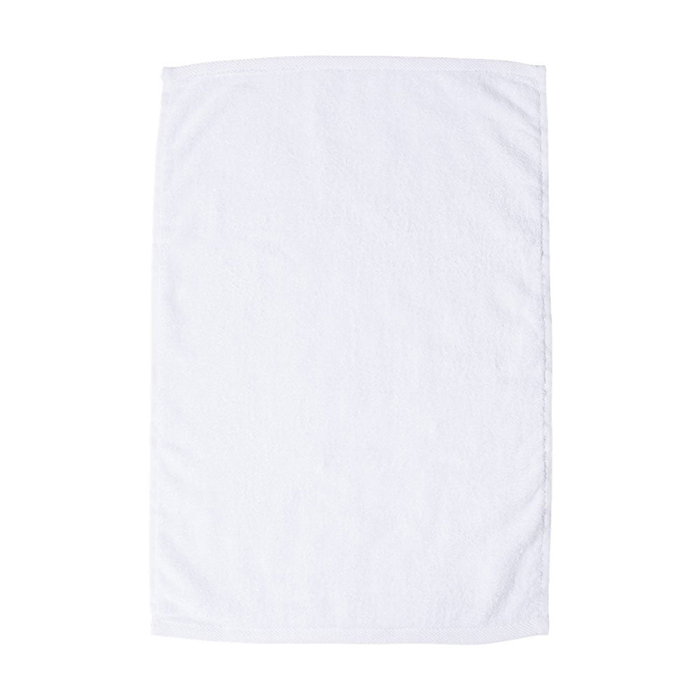 white gym towel
