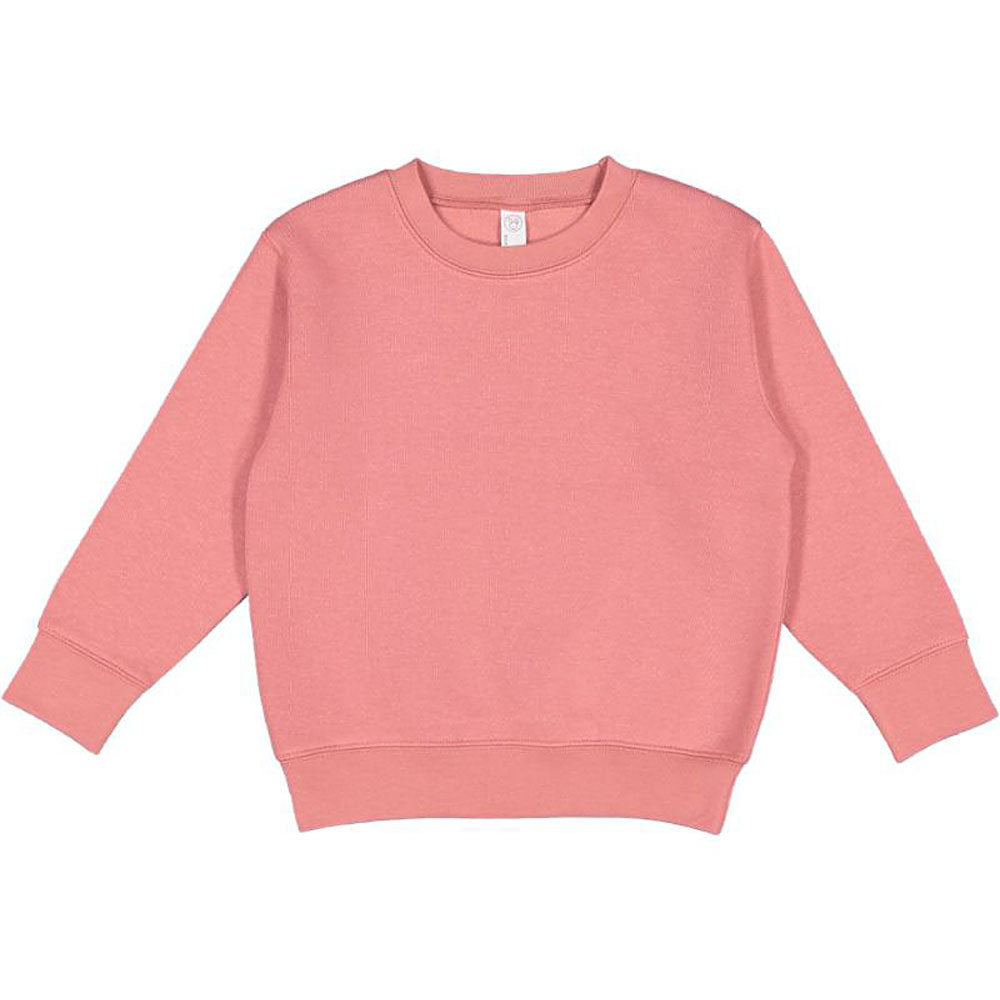 mauve  toddler crewneck sweatshirt