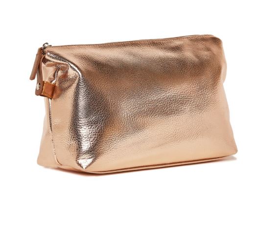 Embroidered Bride Addison Makeup Bag For Brides