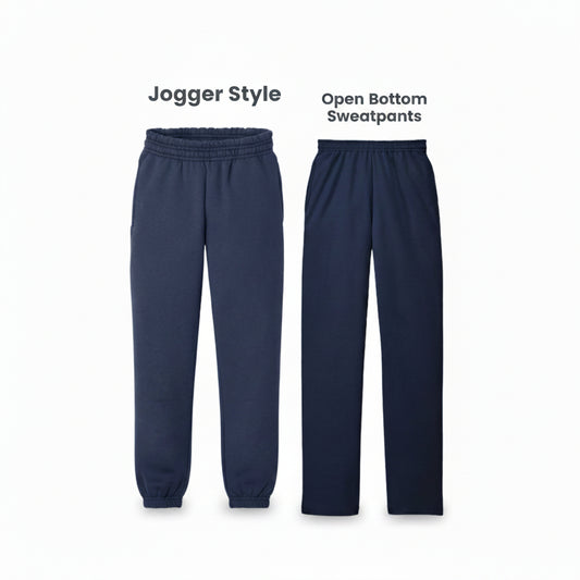 St. Joseph School Cavaliers Gym Joggers | Adult and Youth Fit | SJS GYML | SJS UNIFORM APPROVED