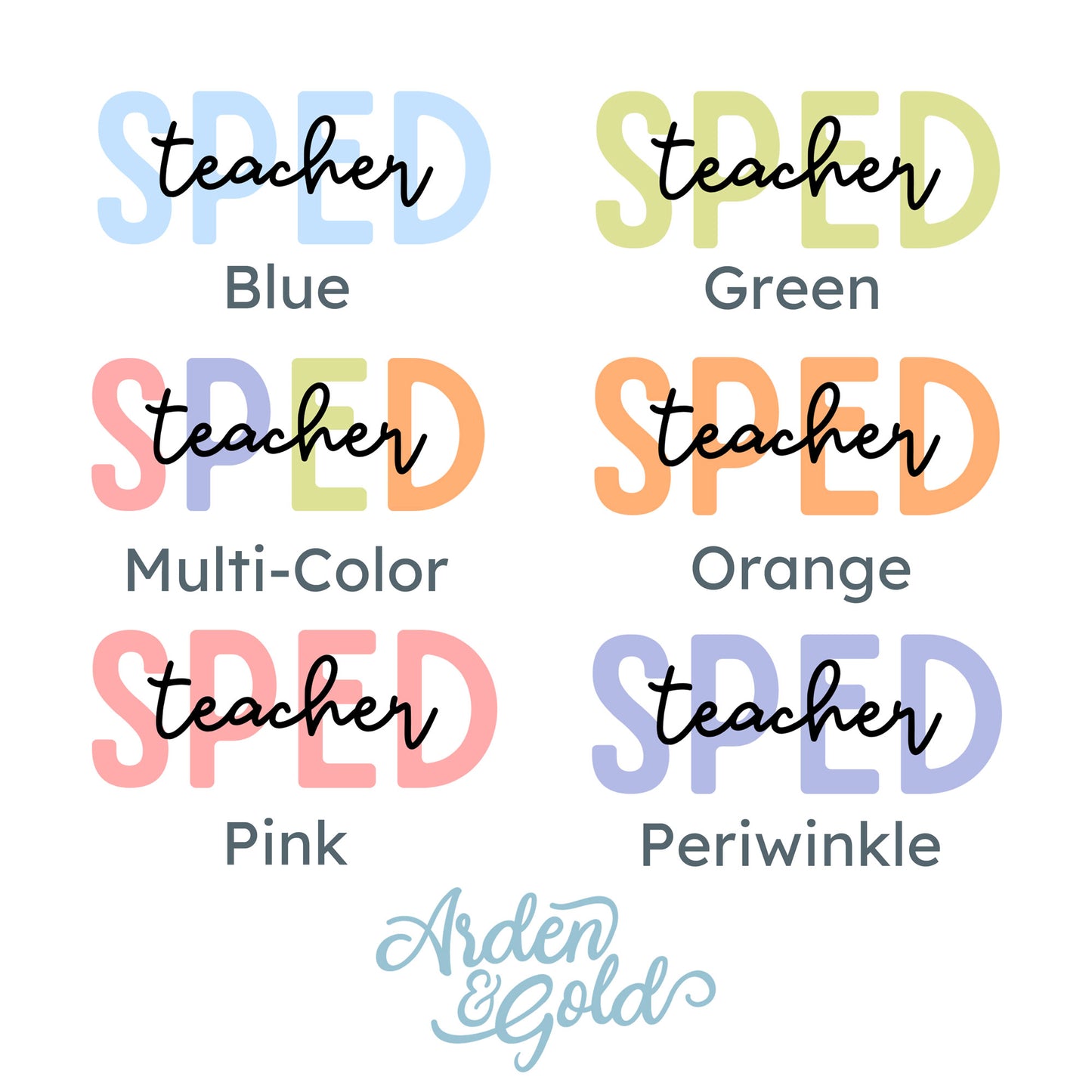 SPED Teacher Comfort Colors T-Shirt
