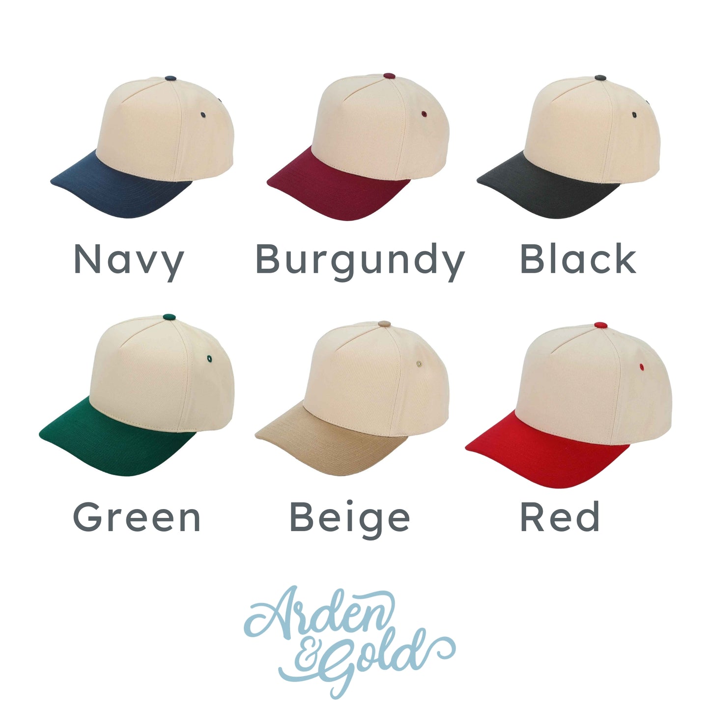 trucker hat color options