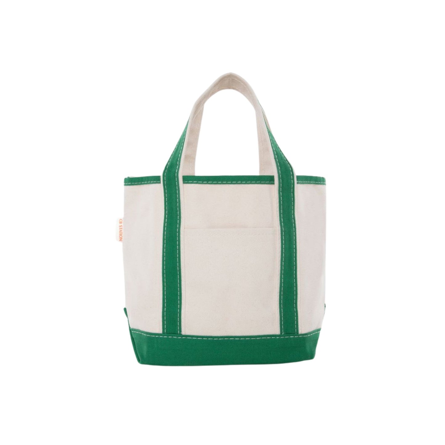 Personalized Mini Canvas Tote Bag with Bow Embroidery