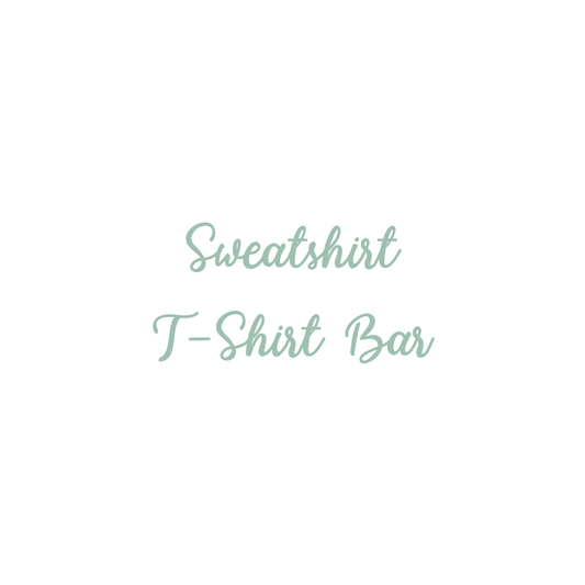 Sweatshirt T-Shirt Bar