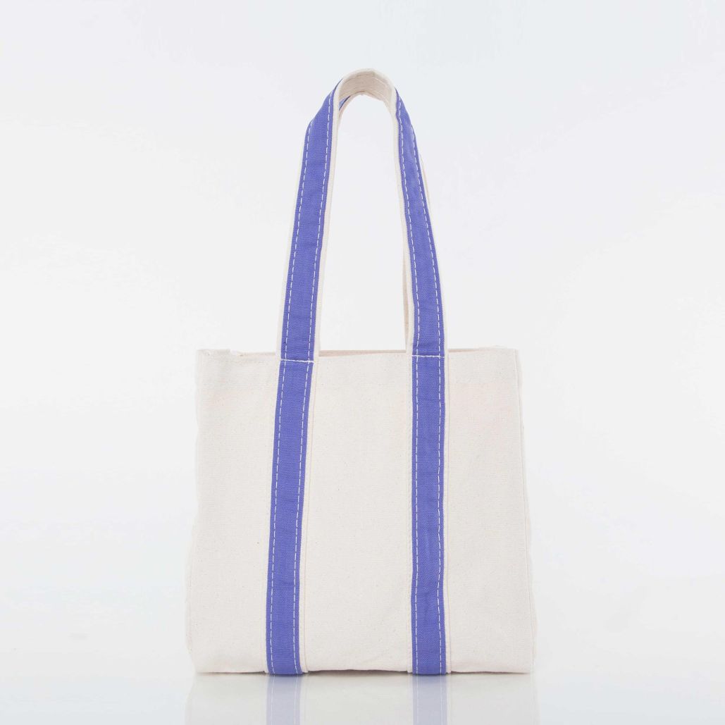 violet wine tote