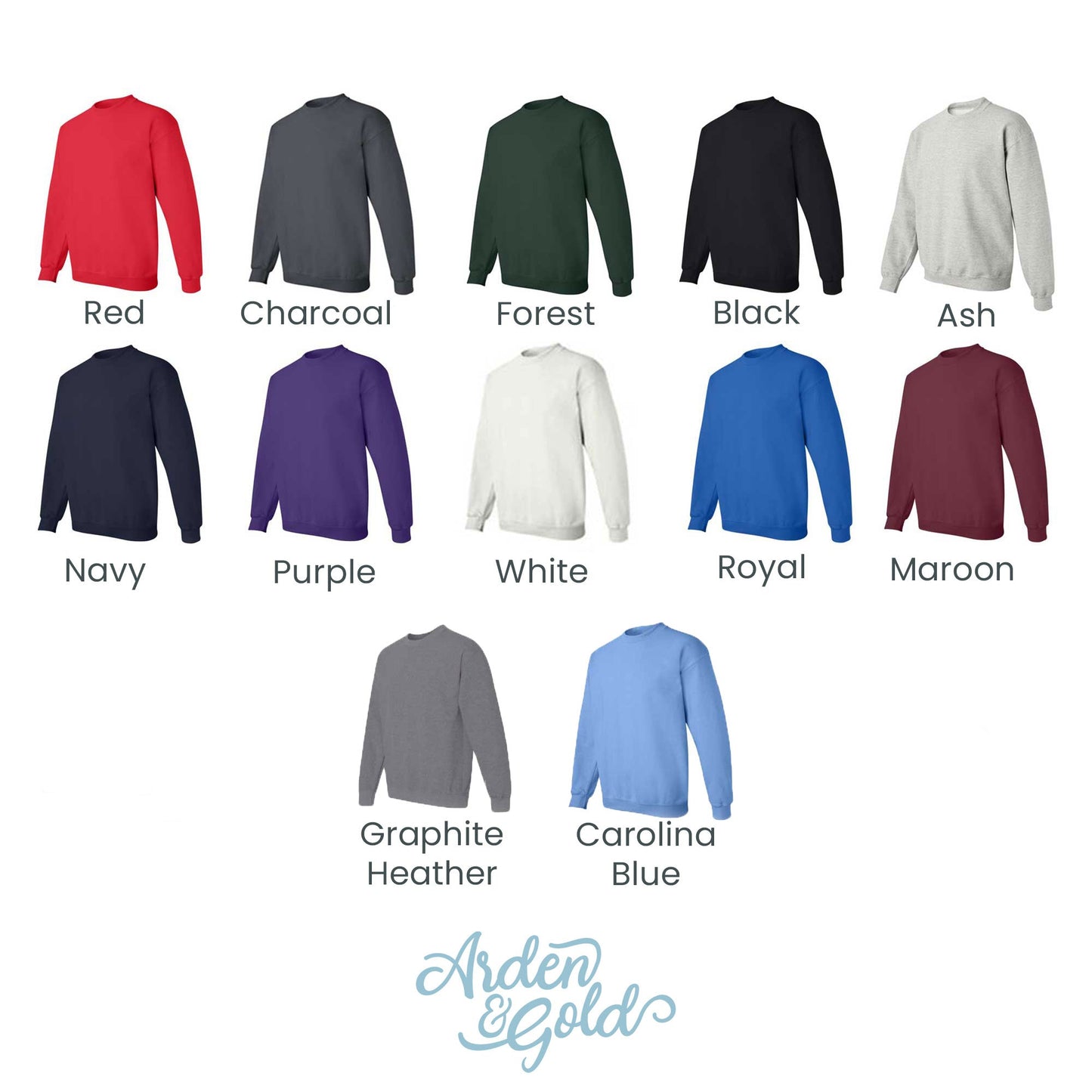 Script State Crewneck Gemma Sweatshirt