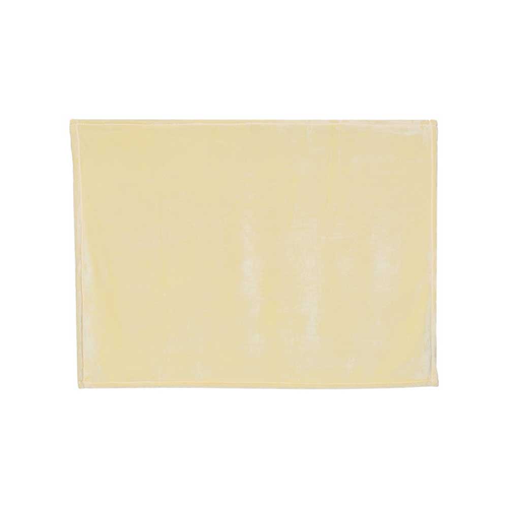 yellow baby blanket
