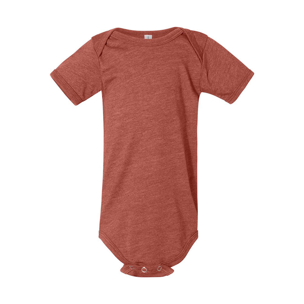 heather mauve short sleeve bodysuit