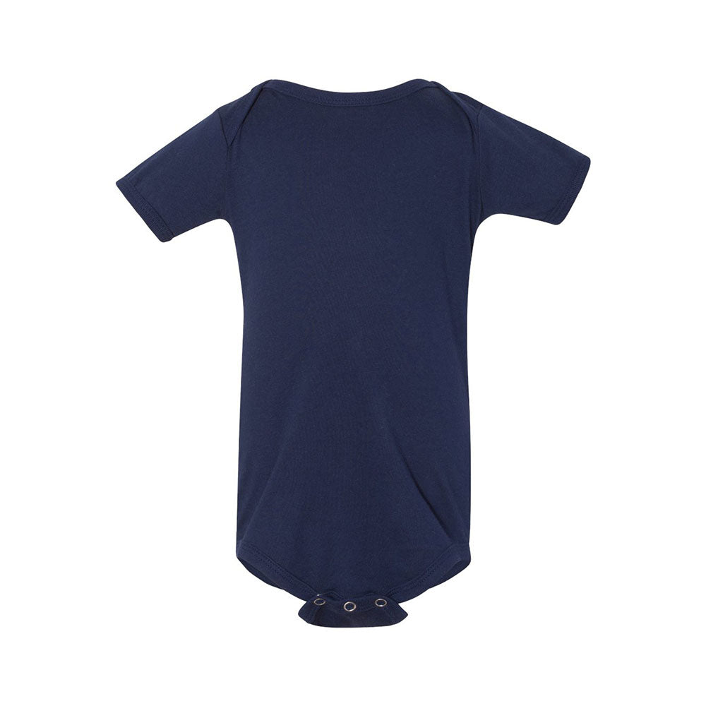 navy short sleeve bodysuit