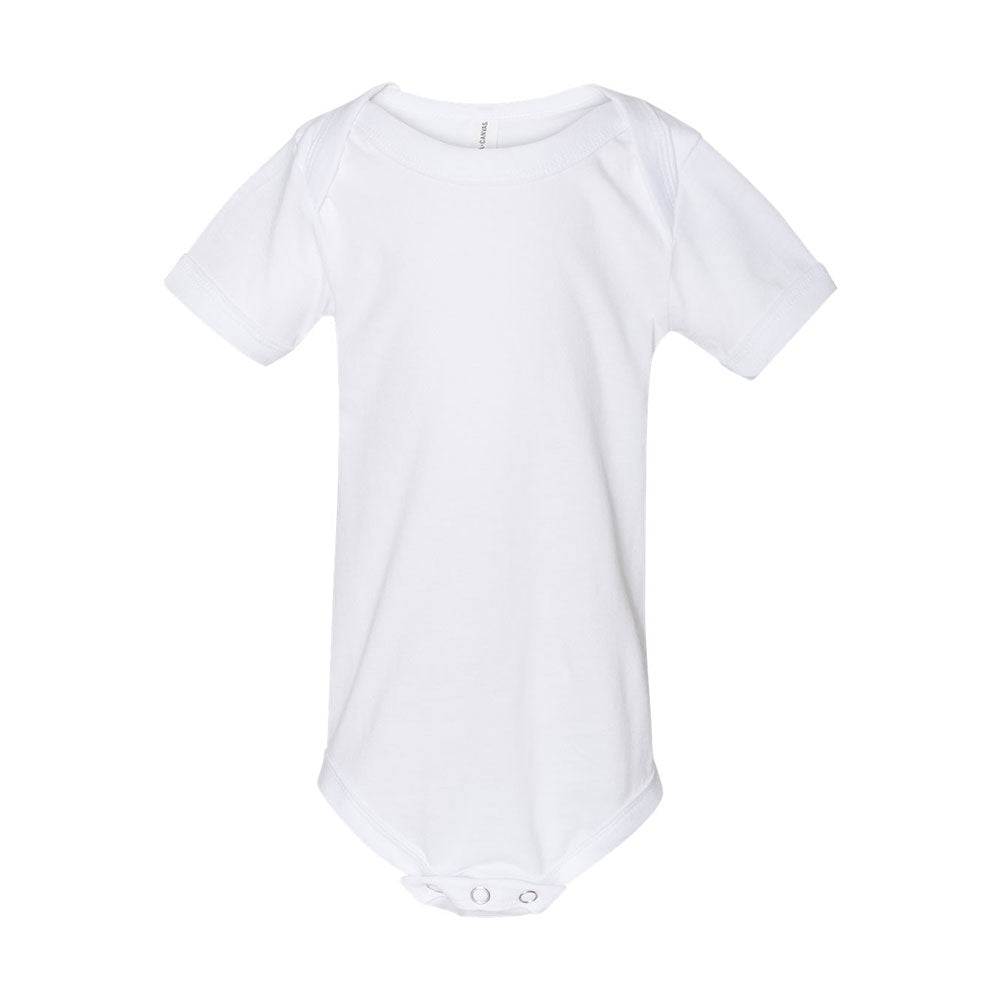 white short sleeve bodysuit
