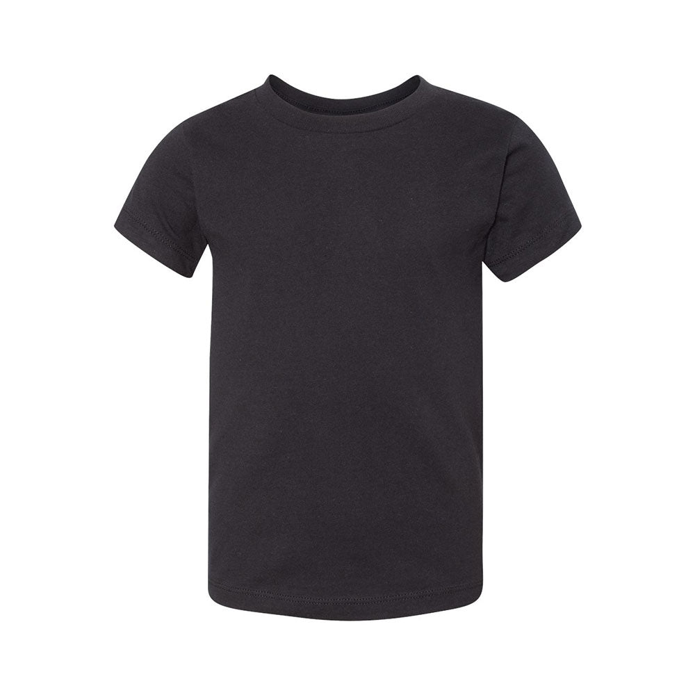black bella and canvas toddler t-shirt