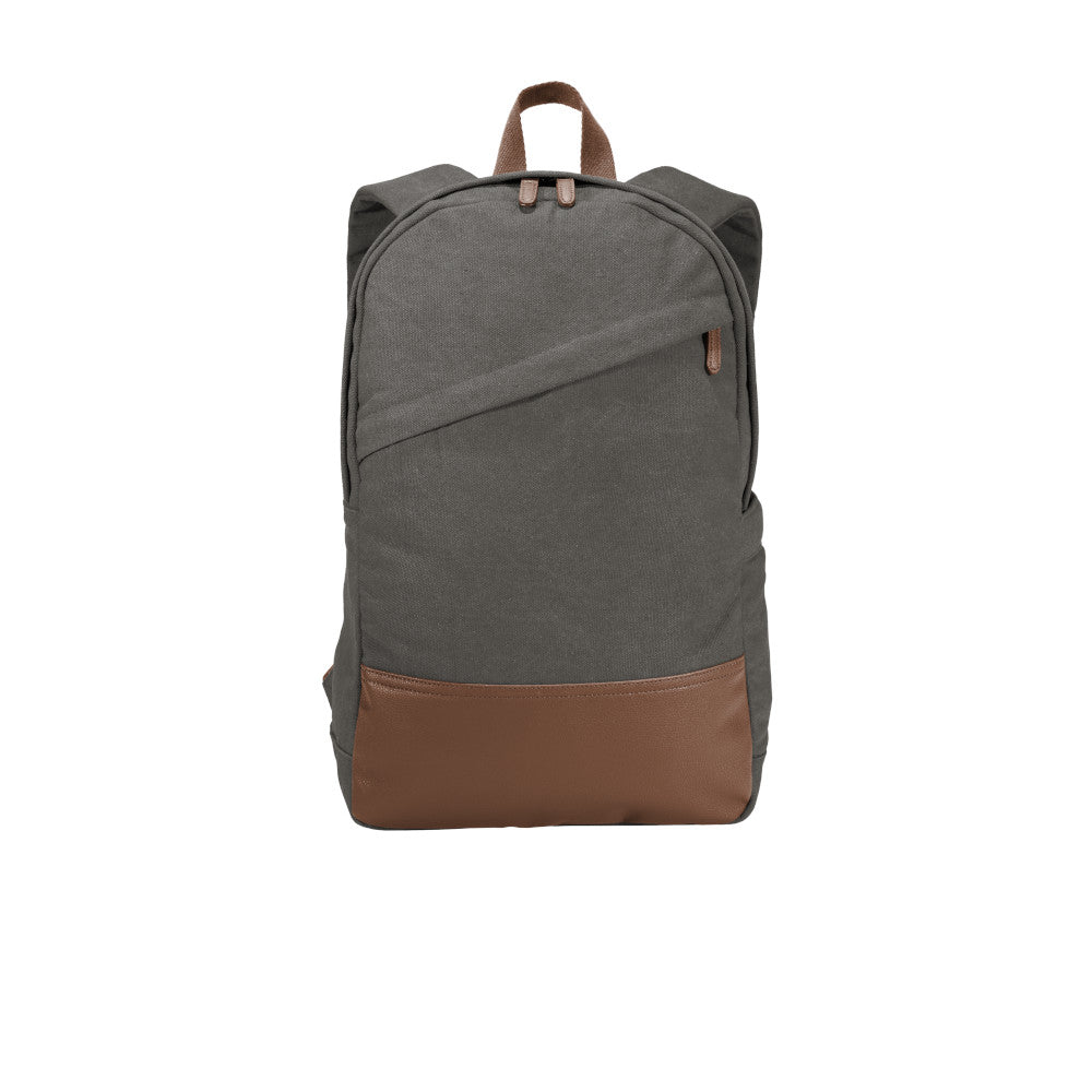 gray backpack