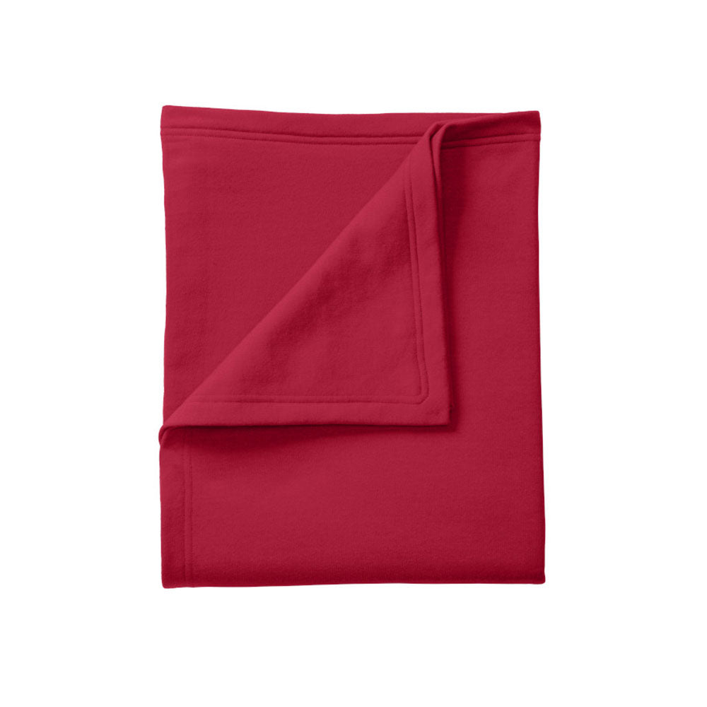 red stadium blanket