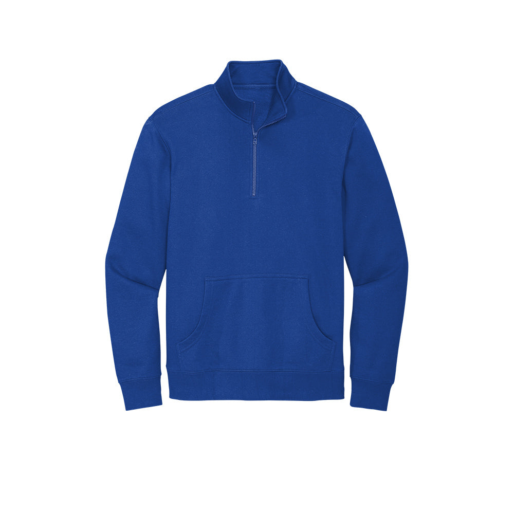 royal blue quarter zip