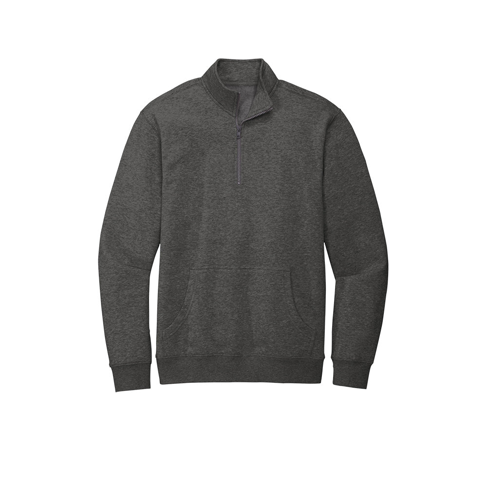 heather charcoal quarter zip