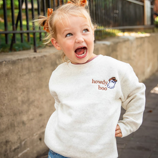 Howdy Boo! Youth and Toddler Sweatshirt