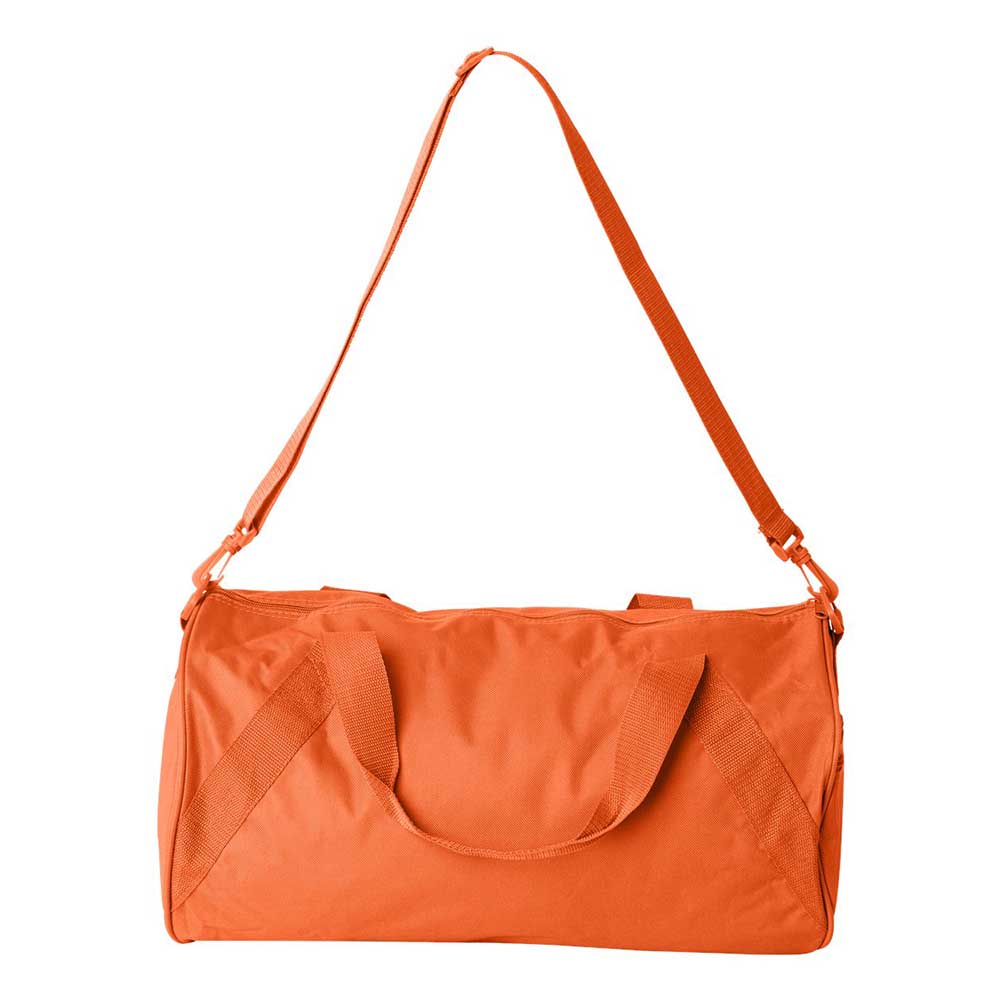 orange duffle