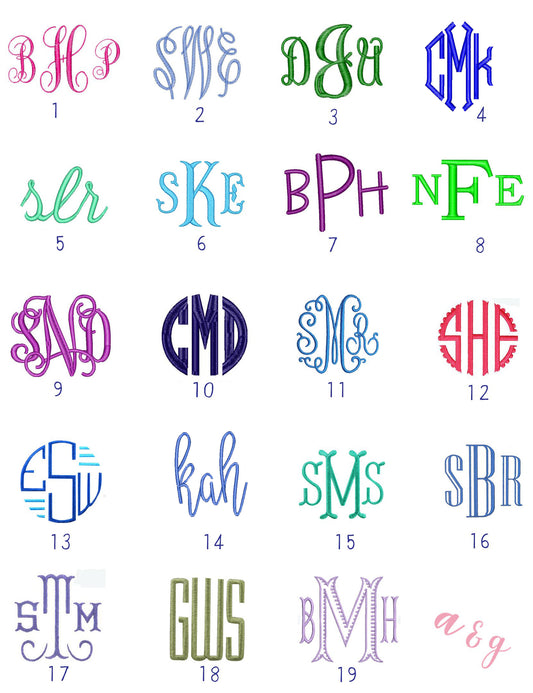 Monogram Add On