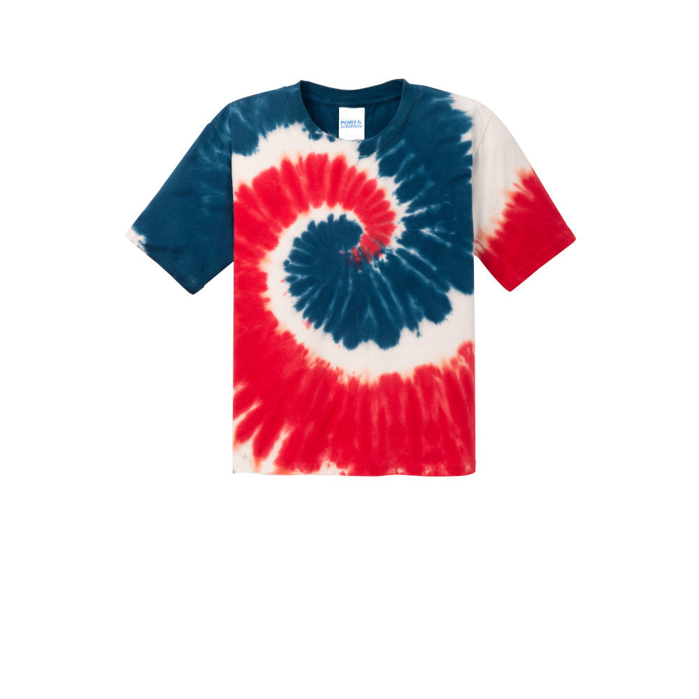 usa rainbow tie dye tee
