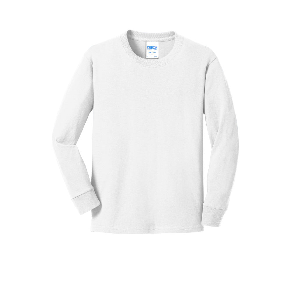 white long sleeved top
