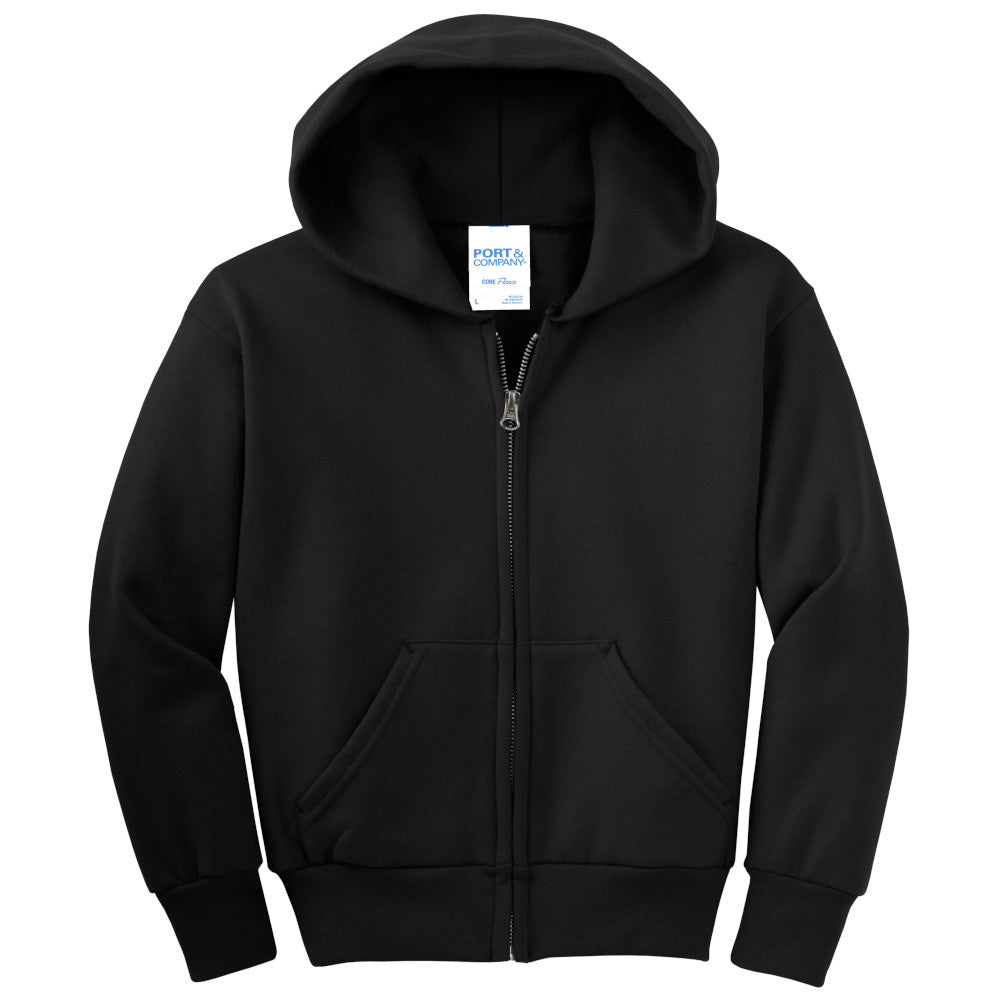 jet black full zip sweatshirt jacket
