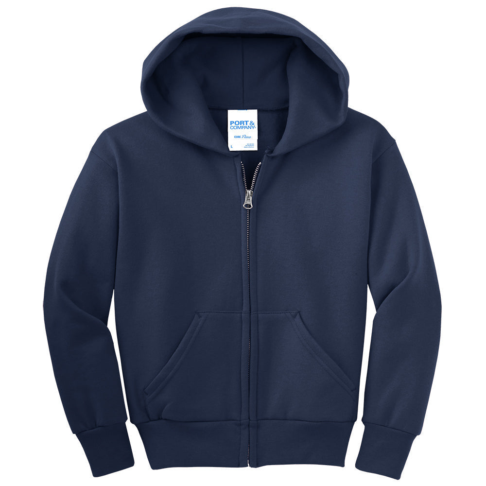 navy full zip sweatshirt jacket