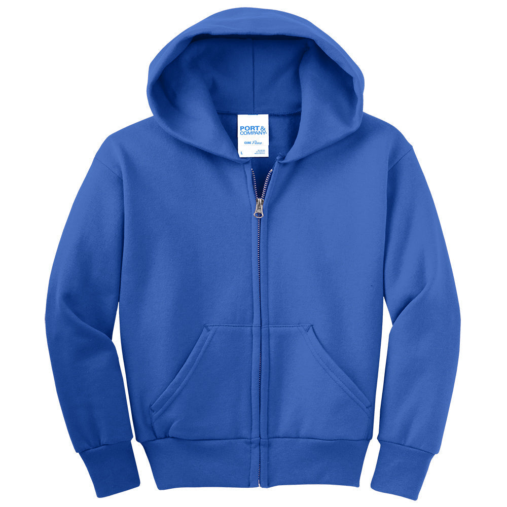 royal full zip sweatshirt jacket