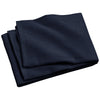 navy blue midweight beach towel