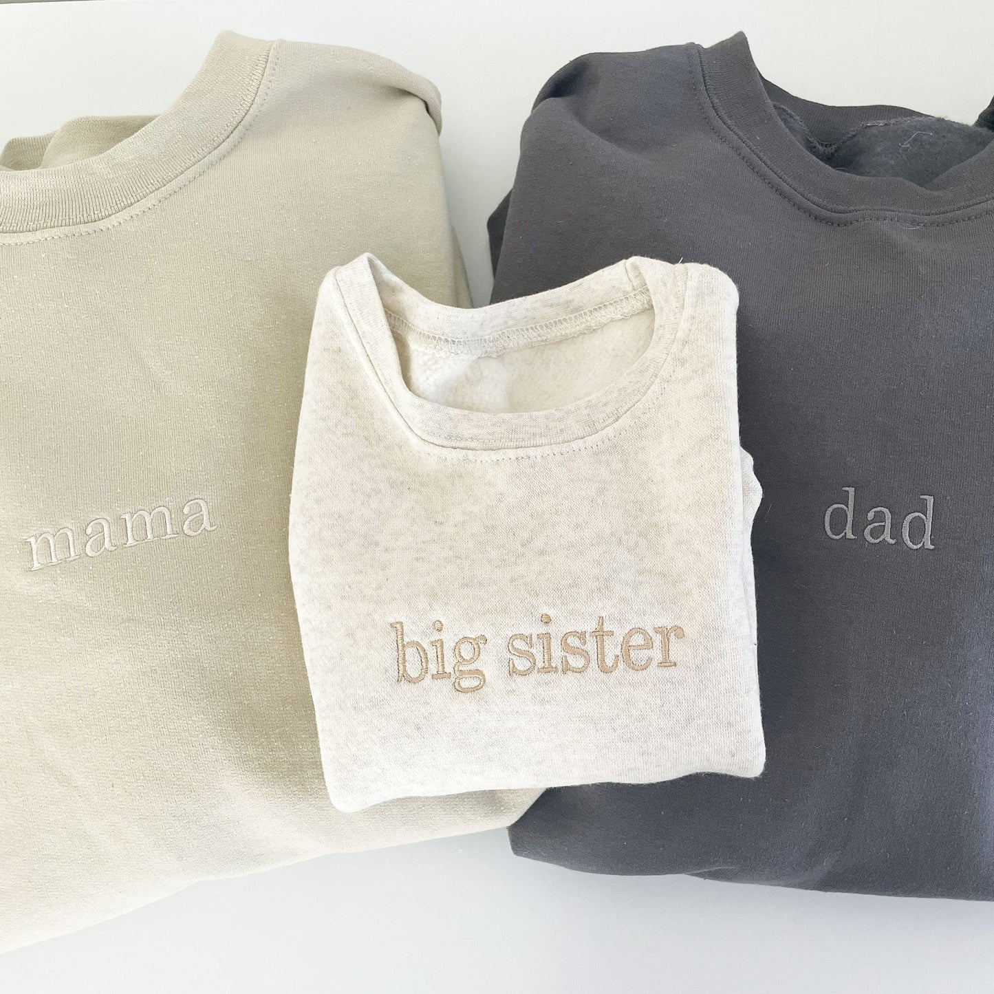 Minimal Dad Embroidered Gemma Crewneck Sweatshirt