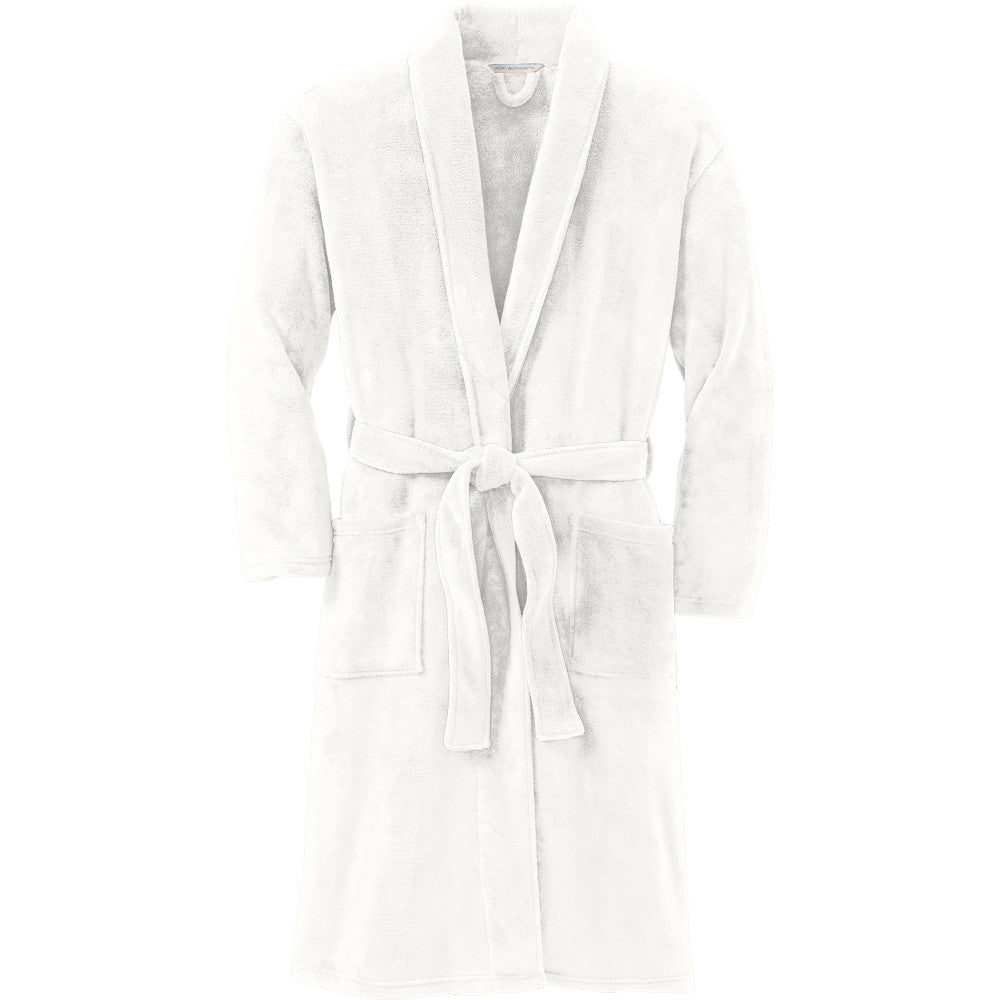 marshmallow plush robe