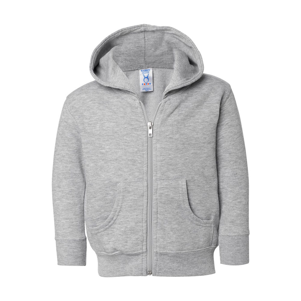 heather gray full zip