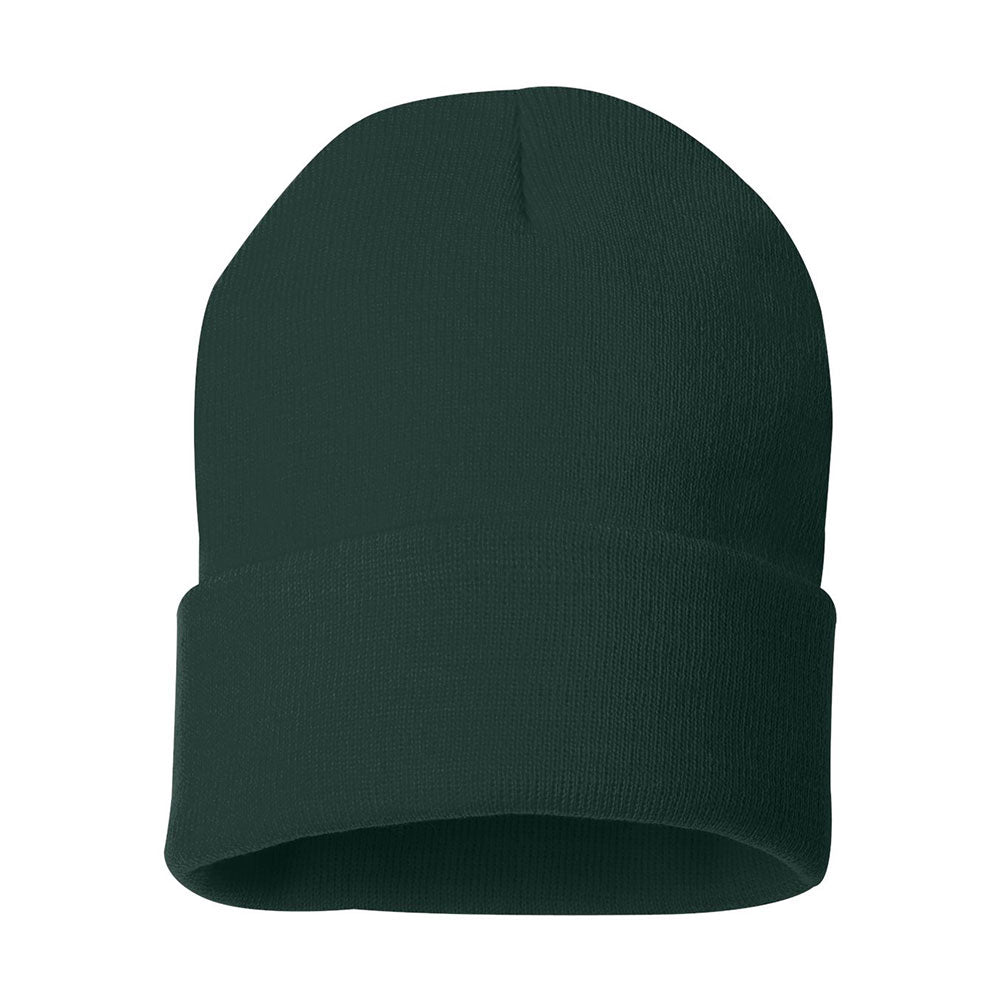 forest green beanie