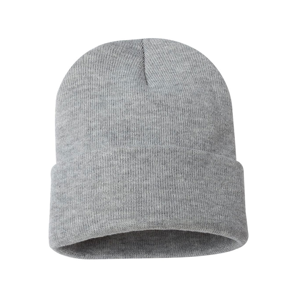 heather gray beanie