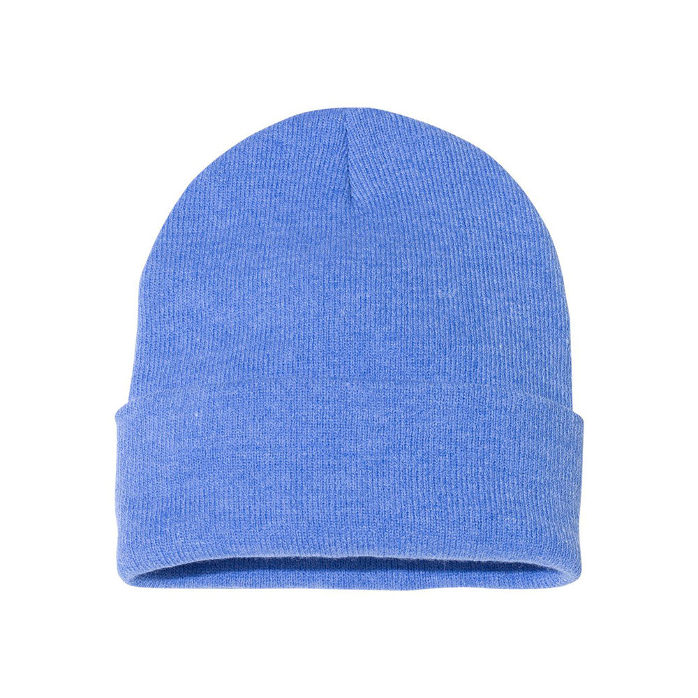 heather royal beanie