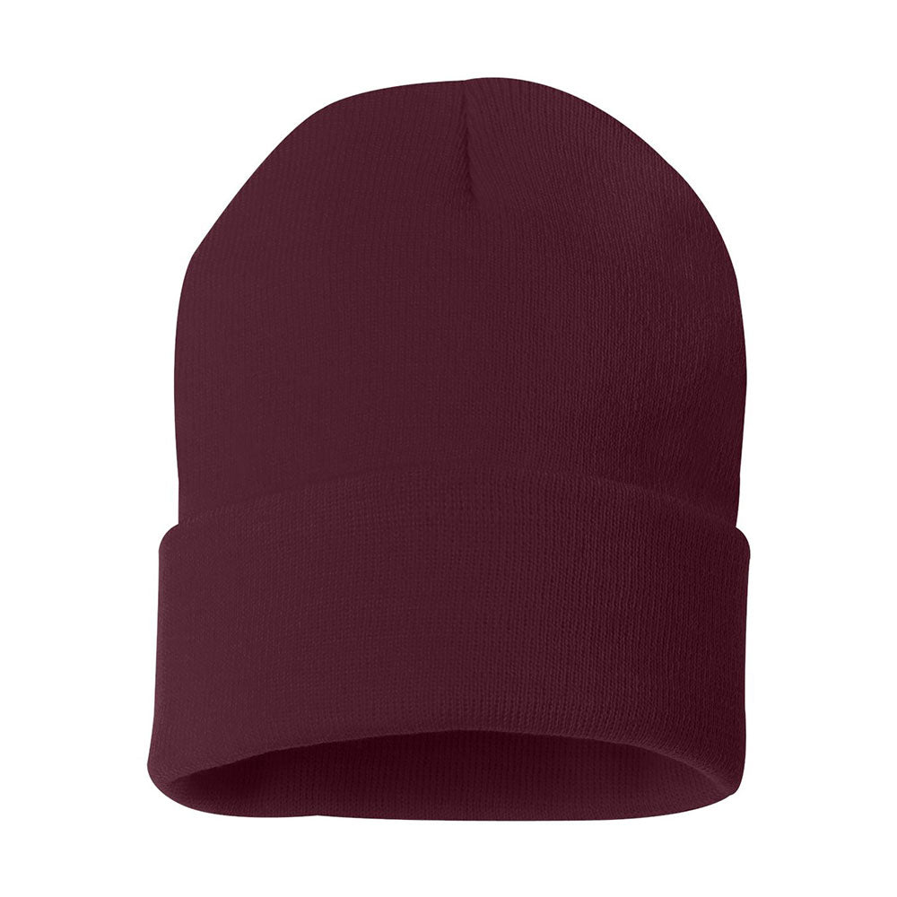 maroon beanie