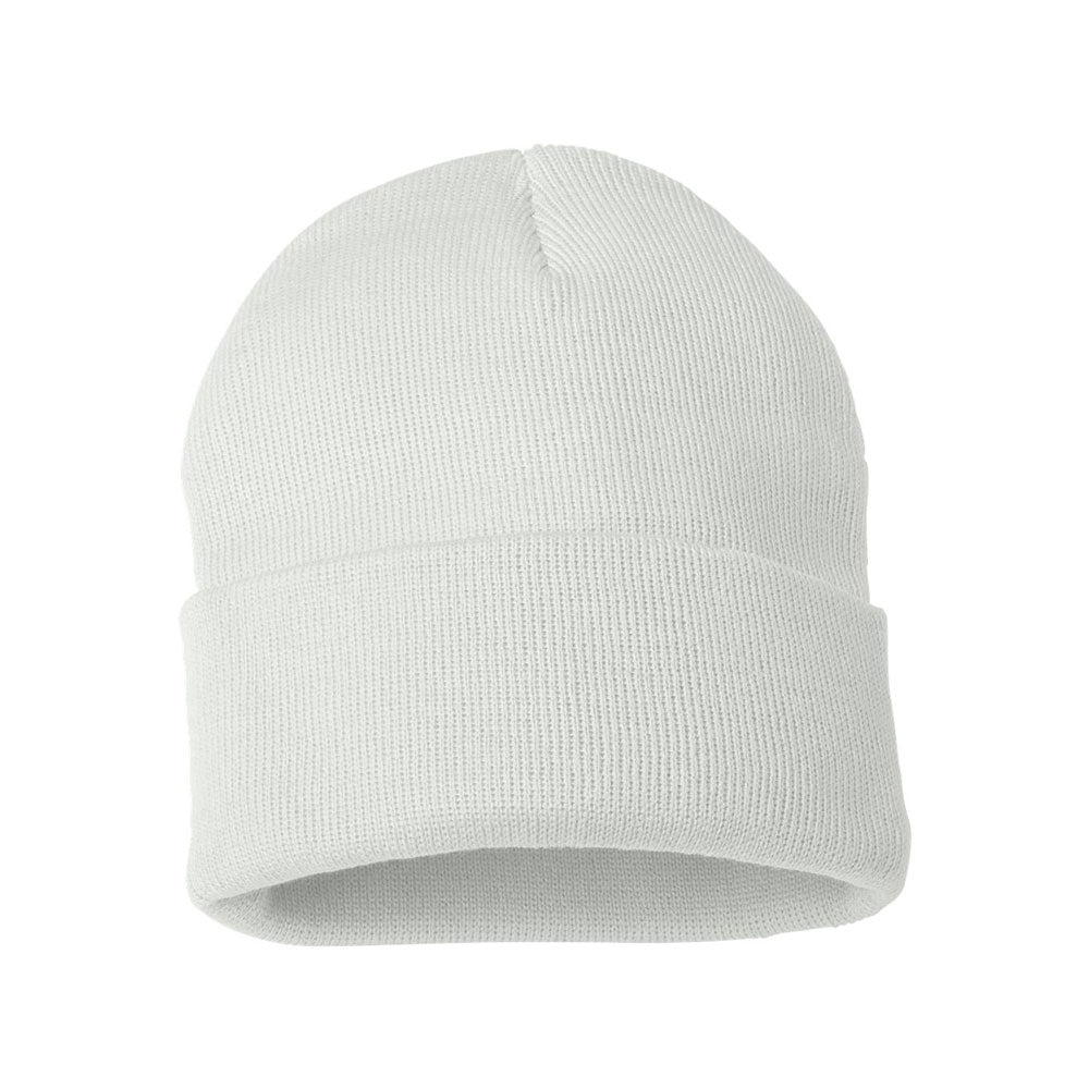 white beanie