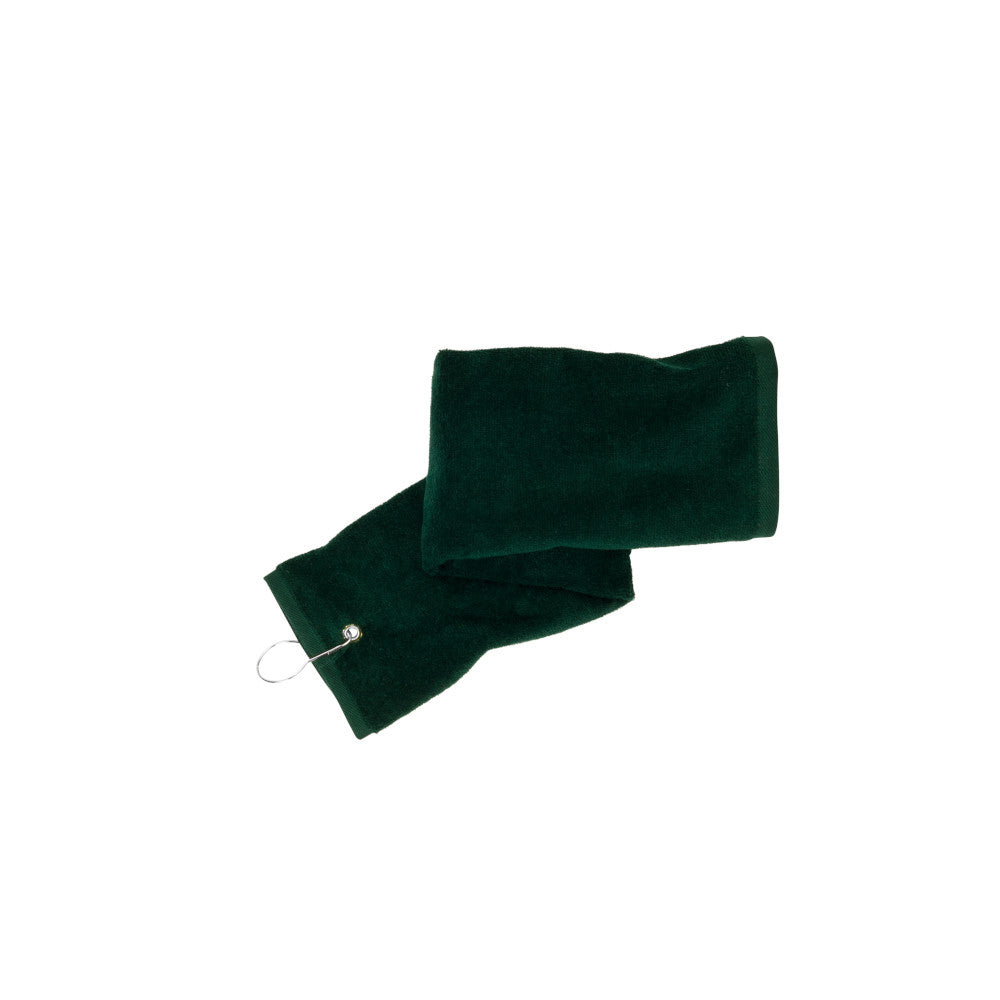 hunter green golf towel