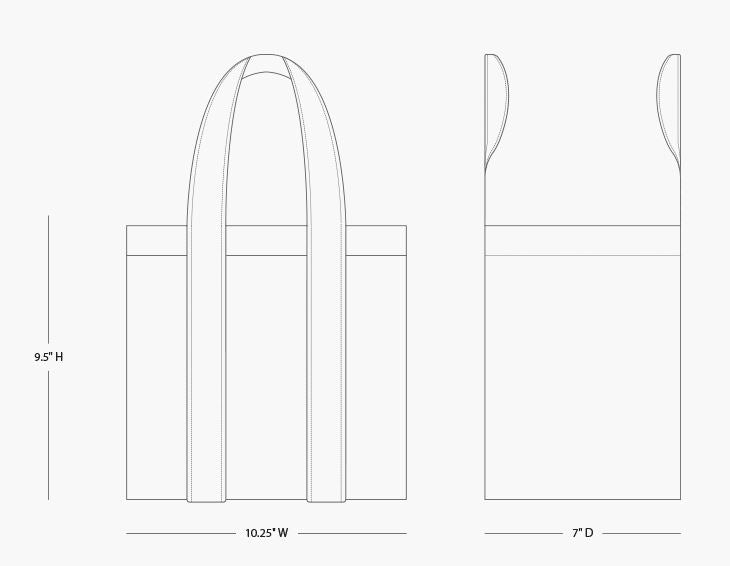 Monogrammed Wine Bottle Tote