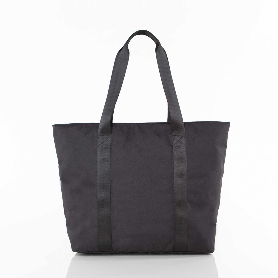 black wanderlust tote