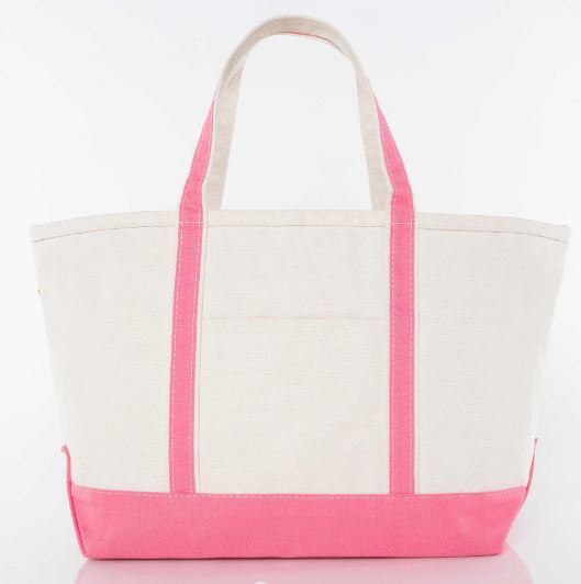 Mini Apple Canvas Tote