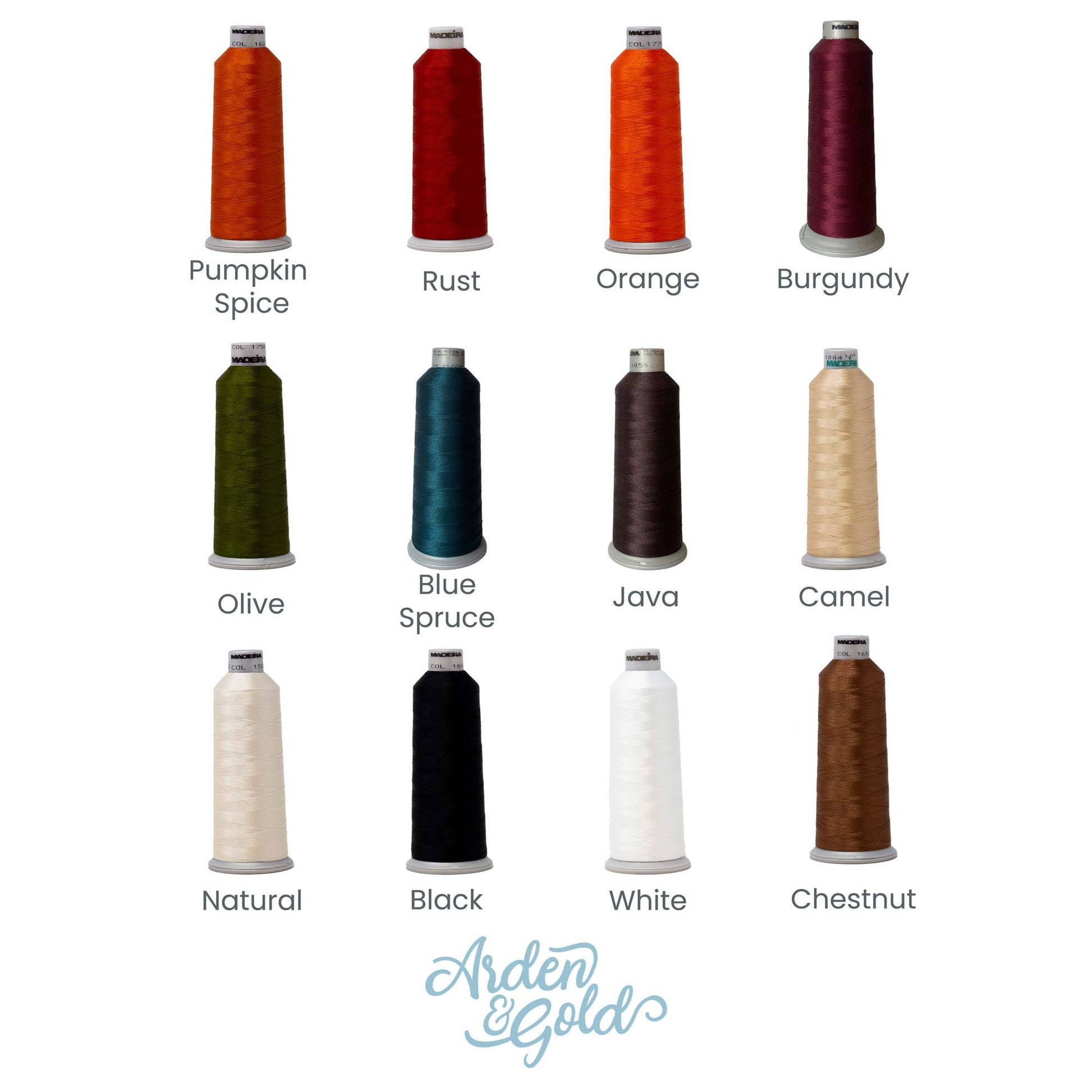 thread color sheet