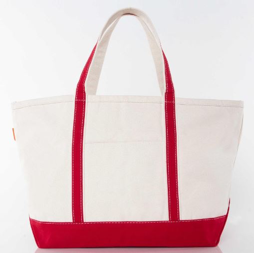 Mini Apple Canvas Tote