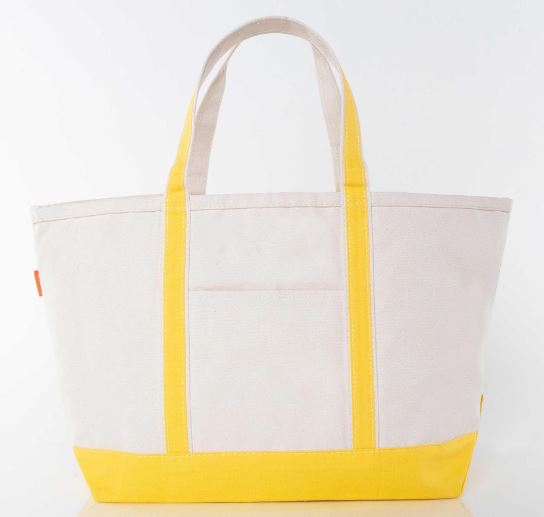 Mini Apple Canvas Tote