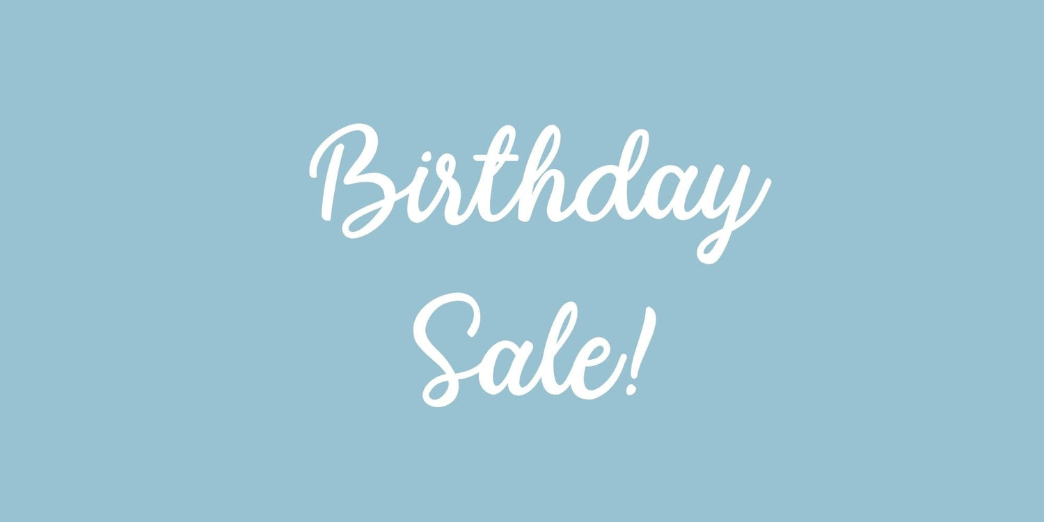 Birthday Sale!