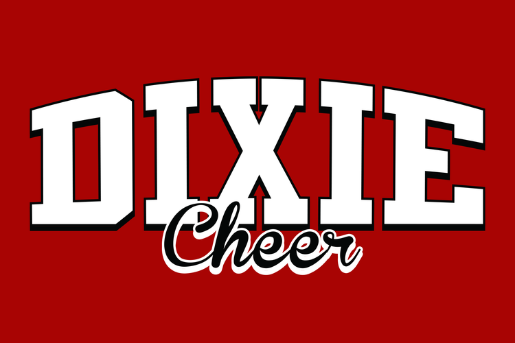 Dixie cheer banner