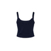 Embroidered Icon Micro Spaghetti Strap Bella and Canvas Tank