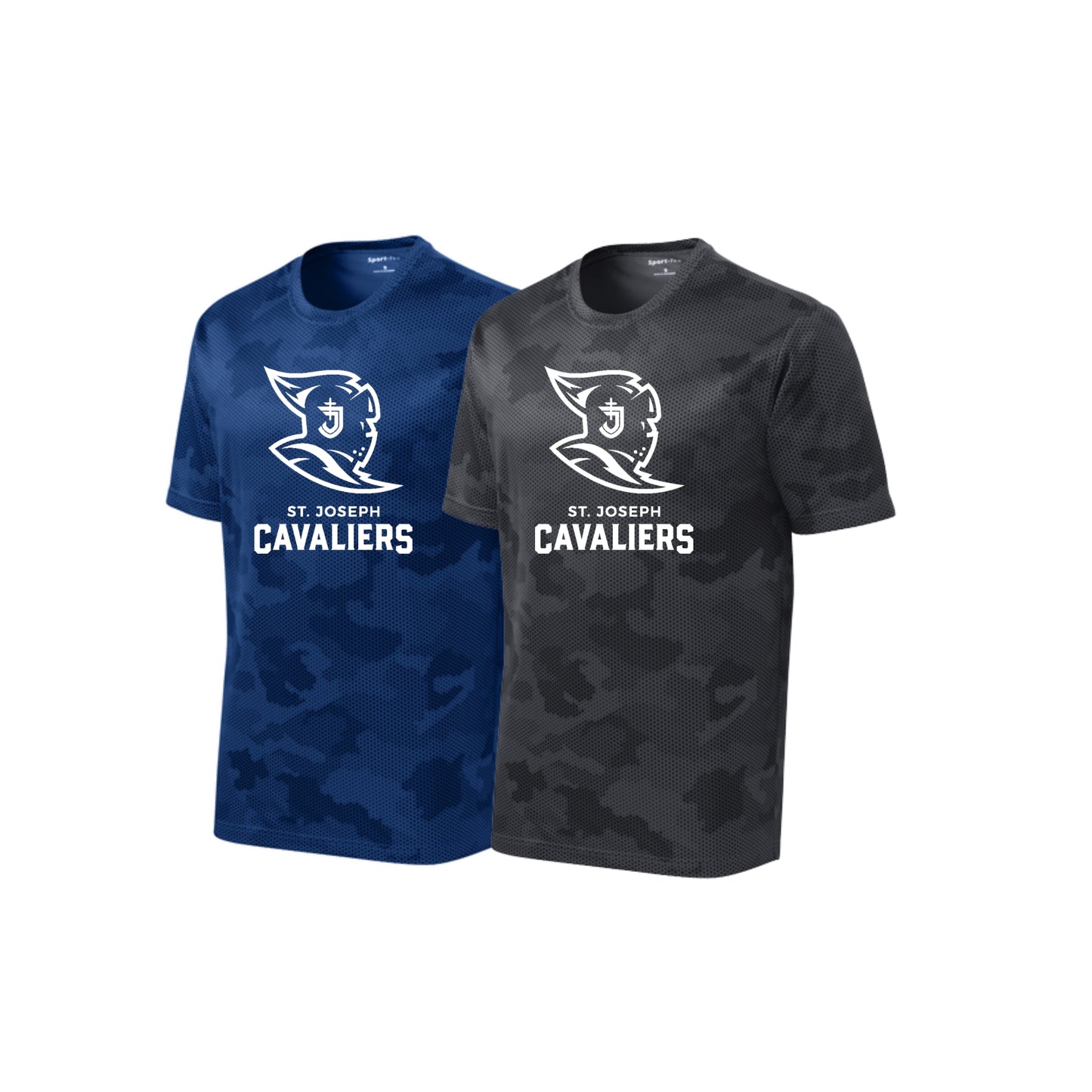 SJS Cavaliers CamoHex Performance Tee | Adult and Youth | SJS DTF 19